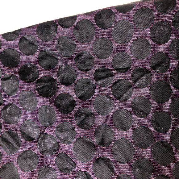 Sun Kim Boyfriend Jacket Crinkle Blazer Black Purple Lagenlook Chore Coat Small - Picture 7 of 8